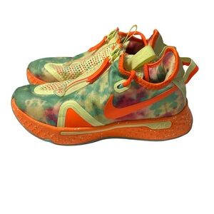 Nike Gatorade All Star Orange and Green Athletic Shoes